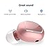 NENRENT Q13 Bluetooth Earbud, Smallest Mini Invisible V4.1 Wireless Bluetooth Earpiece Earphone Headset Headphone with Mic Hands-Free Calls for Smart Phone(1 Piece) (Rose Gold)…
