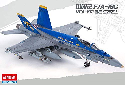 Academy 12547 USN F/A-18E VFA-143 Pukin Dogs 1/72 Scale Model Kit