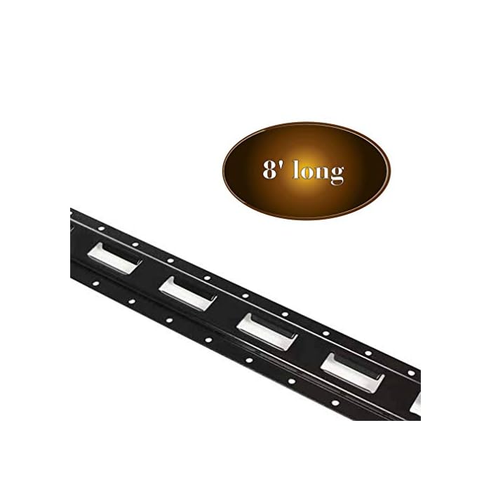 Buy DC Cargo Mall Four 8ft ETrack Rails, Vertical Powder Coated Tie