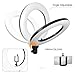 LimoStudio 14-inch Diameter LED Ring Light, Continuous Lighting Kit, 5500K, Good for Beauty Facial Shoot, Light Stand Tripod, Cell Phone Spring Clip Holder, Photo Studio, AGG2028V6
