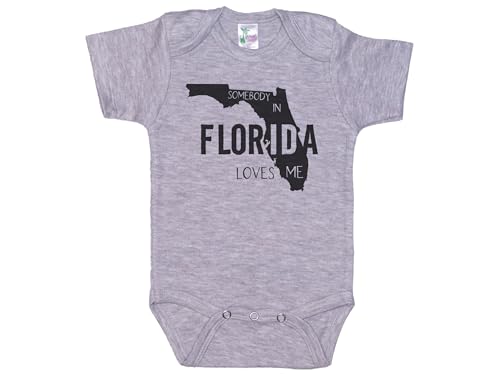 Ebenezer Fire Somebody In Florida Loves Me/Baby FL Onesie/Infant Bodysuit