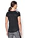Under Armour Women's Fly-By 2.0 Tee, Black/Black, Large