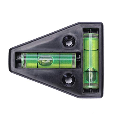 image for Homeon Wheels 2 Pack T Level Bubble Level, 2 Way T-Type Cross Check Bu