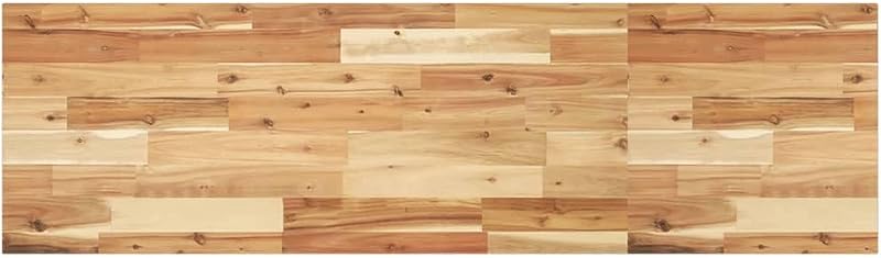 vidaXL Solid Acacia Wood Table Top 120x40x2cm Rectangular Untreated Durable