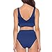 Leadmall Women’s Two Piece Swimsuit Set – Ladies Summer Flounce Crop Tops Bikini Set – High Waist Bottom Beachwearthumb 2