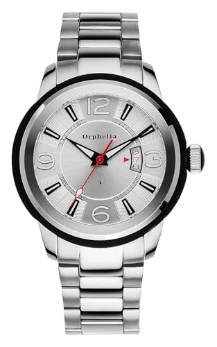 Orphelia - OR22770388 - Montre Homme - Quartz Analogique - Cadran Argent - Bracelet Acier Argent