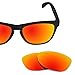 Revant Replacement Lenses for Oakley Frogskins sunglasses, UV Protection, Anti-Scratch and Impact Resistant, Polarized Fire Red Mirrorshield