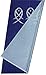 LIGICKY Japanese Noren Doorway Curtain Ancient Character Fish Tapestry for Home Decoration Blue 33x59inch