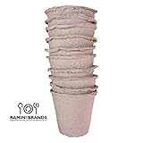Plant Germination Garden Pots - Bonus Planting Seeds Guide - Biodegradable Peat Seed Starter Pots