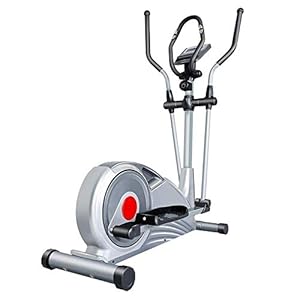 Elliptical Machine Cross Trainer Cross Trainer Elliptical Trainer With LCD Monitor Home Office Fitness Workout Machine Magnetic Cardio Workout 121x63x162cm JIAJIAFUDR