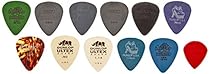 Dunlop PVP102 Pick Variety Pack, Assorted, Medium/Heavy, 12/Player's Pack
