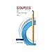 STAPLES 106257#2 Pre-Sharpened Wood Pencils Yellow 48/Pk (23744)