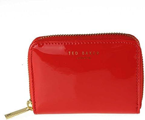 ted baker red patent purse