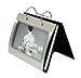 Photo Frames Silver Colour Free Standing Flip Album - Holds 50 of 6 x 4 inch photos