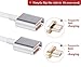 Digital Ant Super Magnetic Micro USB Charging and Data Transfer Cable for Android Phone and Tablets (3.3ft-White Twin Pack)