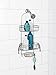 Zenna Home 7528ST Over-The-Showerhead Caddy, Stainless Steel