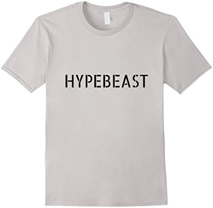 Men's Hypebeast T-Shirt 3XL Silver