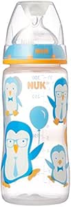 NUK Orthodontic Baby Bottle, 10 Ounce (Pack of 3) (Style may vary)