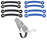 Tough-1 Curved Rubber Spur Tie Down