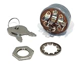 IGNITION / STARTER KEY SWITCH w/ 2 Keys Sears Craftsman AYP Roper 140301 Mower ,,#G434G14 1T4G3484TYG487481
