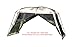 Texsport Wayford 12' x 9' Portable Mesh Screenhouse Arbor Canopy for Backyard and Camping