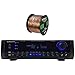 Audioronics 1500 Watt Hybrid Digital Stereo Receiver Amplifier, Enrock 16 Gauge 50 Foot Speaker Wirethumb 3
