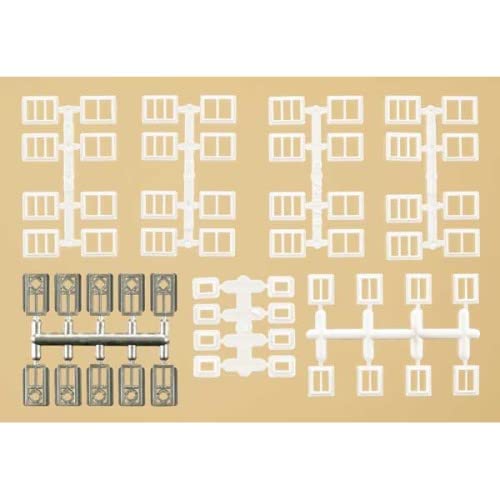 Auhagen 48654 Windows and Doors for Industrial Buildings Modelling Kit