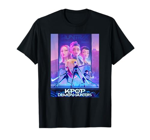 Kpop Demon Hunters Halloween Movie Poster T-Shirt