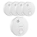 X-Sense SD10 X 10-Year Battery Smoke Detector Fire Alarm Photoelectric Sensor (5-Pack)
