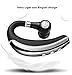 Bluetooth Headset, Zogo Hands Free Wireless Bluetooth Earpiece with Noise Reduction with Mic for Cell Phone (Black)