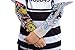 Spooktacular Creations Prisoner Jail Halloween Costume with Tattoo Sleeve, Toy Handcuffs for Kids Toddler Boys Halloween Dress Up Party (Medium (8-10 yrs))
