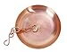 Rastogi Handicrafts Rain Chain Copper Basin Bowl for Rain Chain Pure Copper 1- Pack