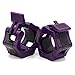 Greententljs Barbell Clamps 2 Inch Olympic - Pair of Collars Quick Release Locking Barbell Workout Pro Weight Plate Clamp Clips for Gym Power Heavy Weightlifting Fitness (Purple)