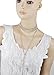 Hunputa Womens 2 Layers Tassel Choker Multilayer Full Diamond Crystal Rhinestone Necklace Elegant Chain Jewelry Party Punk (Silver)