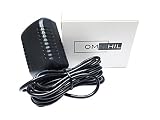 [8 FT] OMNIHIL AC/DC Power Adapter 12V 2A (2000mA) 5.5x2.5mm Compatible with Proscan Tower Bluetooth FM Radio Speaker Dock