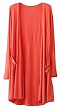 Women Long Sleeve Open Front Cardigan