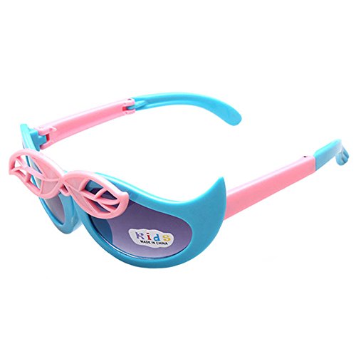 FancyG Cool Kids Leaf Style Folding Sunglasses Frame Toy Glasses Eyewear
