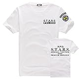 Light Resident S.T.A.R.S T-shirt Pattern Short Evil Tee White M