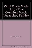 Hardcover Word Power Made Easy - The Complete-Week Vocabulary Builder Book