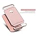 Willnorn Electroplate Frame Ultra-thin Hard Case for Apple iPhone 6/6s, Rose Gold