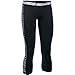 Under Armour Women's Favorite Graphic Capris, Black/White, Small