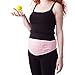 Pregnancy Care Back Brace - Maternity Pain Relief Belly Binder Support - Lumbar Abdominal Prenatal Breathable Belt - All Size Suitable Adjustable Gift for Pregnant Women - Bonus Surprise for Mother