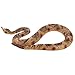 BLUE PANDA Realistic Fake Rattlesnake for Halloween Pranks (2 x 1.5 x 47 in)