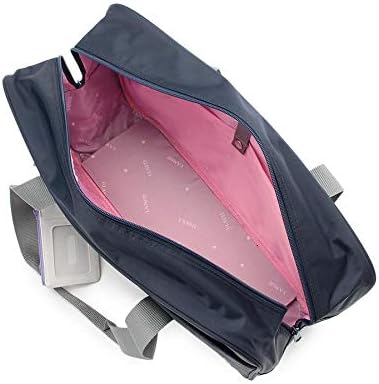 Amazon ピンク ラテ Pink Latte パスケース付きスクールバッグ 00 ネイビー 093 Pink Latte ピンクラテ レッスンバッグ