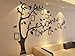 3d Picture Frames Tree Wall Murals for Living Room Bedroom Sofa Backdrop Tv Wall Background, Originality Stickers, Wall Decor Decal Sticker (70(H) x 98(W) inches)