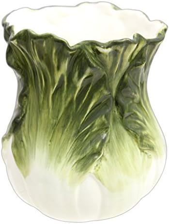 DCC Crafts 6.5" x 5.5" Ceramic Cabbage Decorative Vase