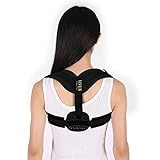 Posture Corrector for Women & Men | Back Support Brace for Upper Back & Neck Pain Relief | Back Straightener & Upright Trainer for Scoliosis & Spine Alignment | Under Clothes & Discreet | Soft Fabric