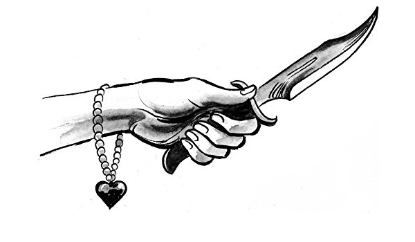 Featured image of post View 21 Anime Hand Holding Knife Sketch