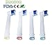 Amaxom Premium Oral-B (EB20-4) Precision Clean Replacement Toothbrush Heads,24 Count(6-pack).