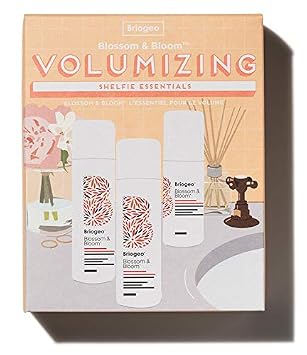 Amazon Com Briogeo Blossom Bloom Volumizing Shelfie Essentials Kit Formulated With Follicle Supporting Ginger Ginseng And Biotin Vegan And Cruelty Free Choose Your Hair Care Kit Blossom Bloom Beauty